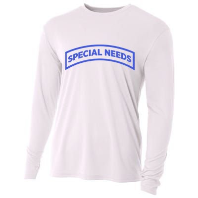 Special Needs Tab Cooling Performance Long Sleeve Crew
