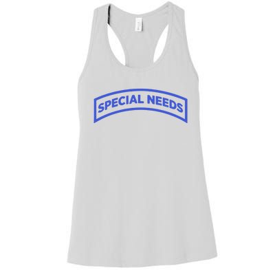 Special Needs Tab Women's Racerback Tank