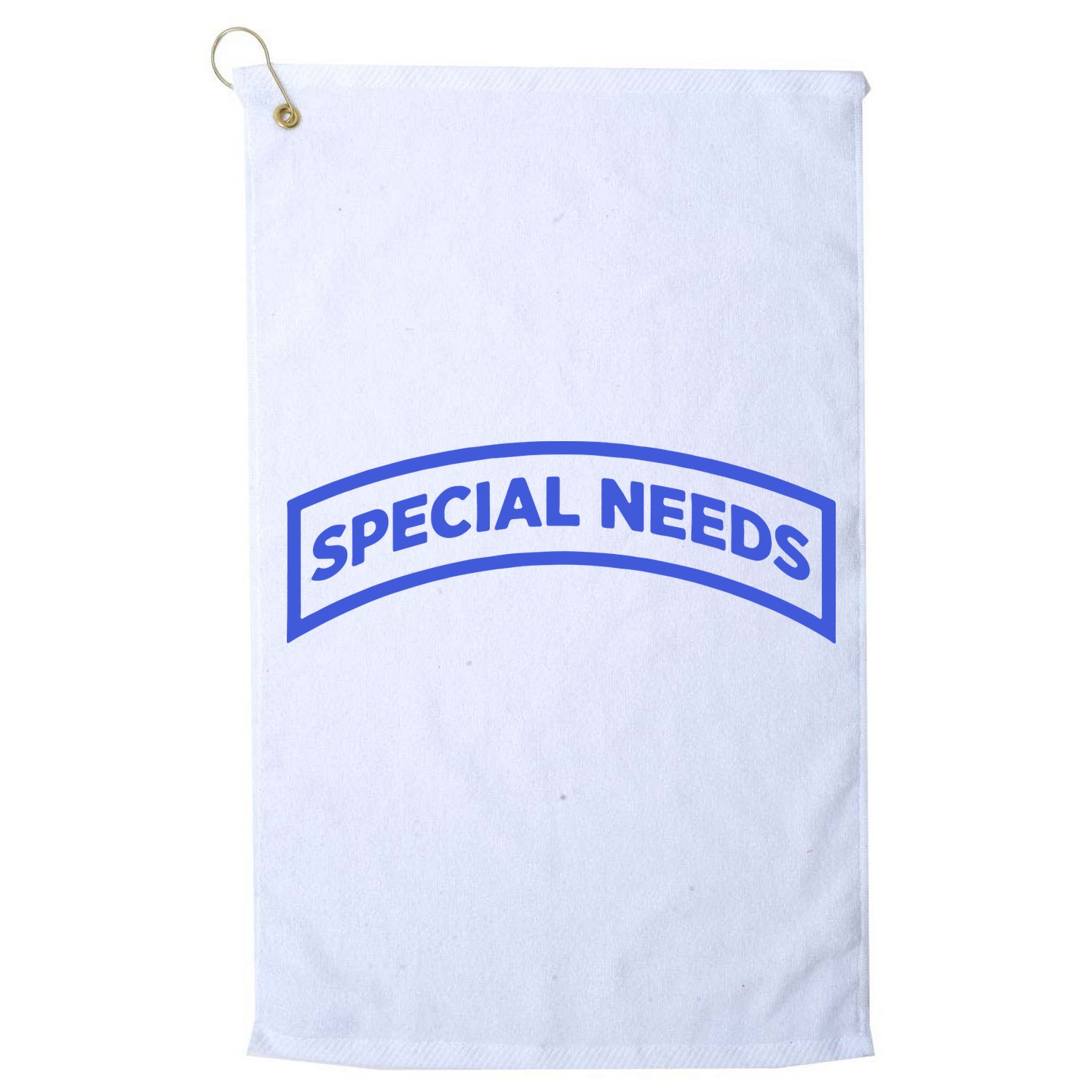 Special Needs Tab Golf Towel
