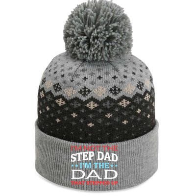 Stepdads Not The Stepdad I'm Not The Stepdad Gift The Baniff Cuffed Pom Beanie