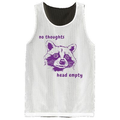 Slippywild No Thoughts Head Empty Mesh Reversible Basketball Jersey Tank