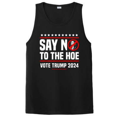 Say No To The Hoe Vote Trump 2024 PosiCharge Competitor Tank