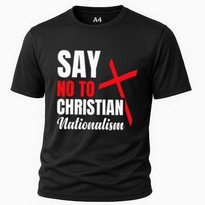 Say No To Christian Nationalism Performance Shirt