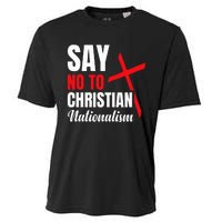 Say No To Christian Nationalism Cooling Performance Crew T-Shirt