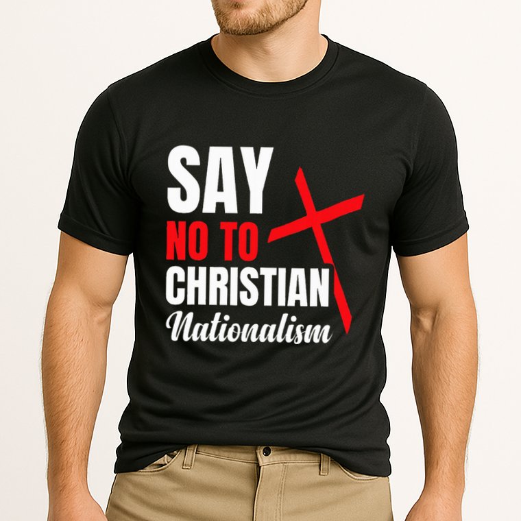 Say No To Christian Nationalism Performance Shirt