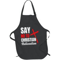 Say No To Christian Nationalism Apron