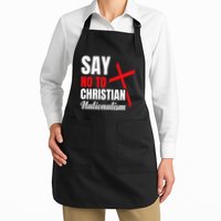 Say No To Christian Nationalism Apron