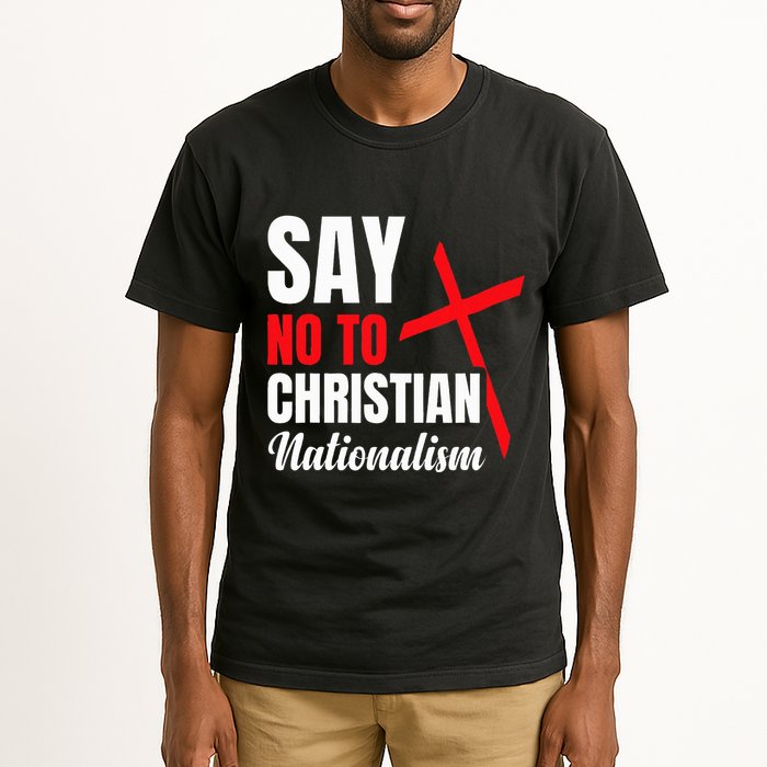 Say No To Christian Nationalism Tall T-Shirt
