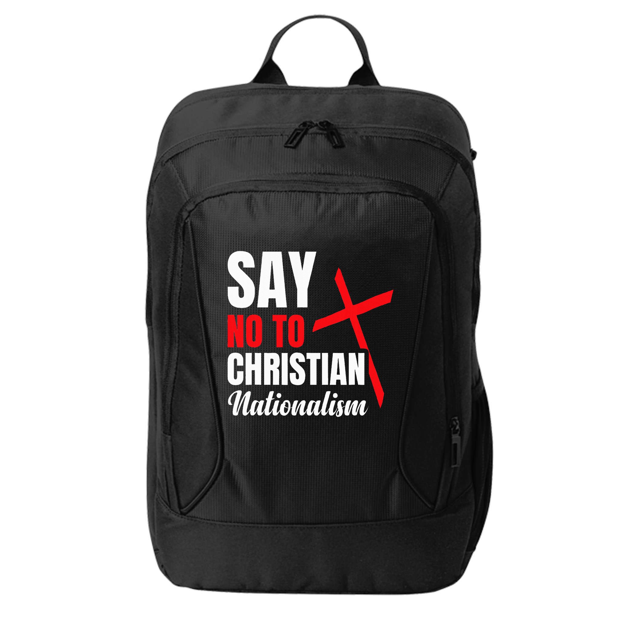 Say No To Christian Nationalism City Backpack