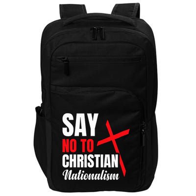 Say No To Christian Nationalism Impact Tech Backpack