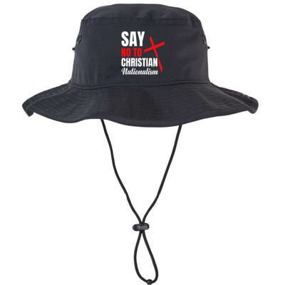 Say No To Christian Nationalism Bucket Hat