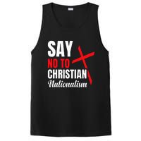 Say No To Christian Nationalism PosiCharge Competitor Tank