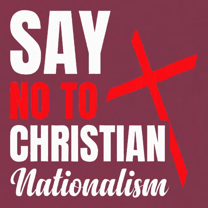 Say No To Christian Nationalism 16oz Travel Tumbler