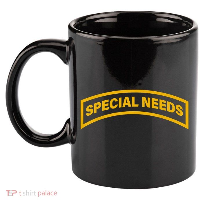Special Needs Tab 11oz C Handle Ceramic Mug