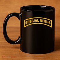 Special Needs Tab 11oz C Handle Ceramic Mug