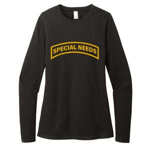 Special Needs Tab Womens CVC Long Sleeve Shirt