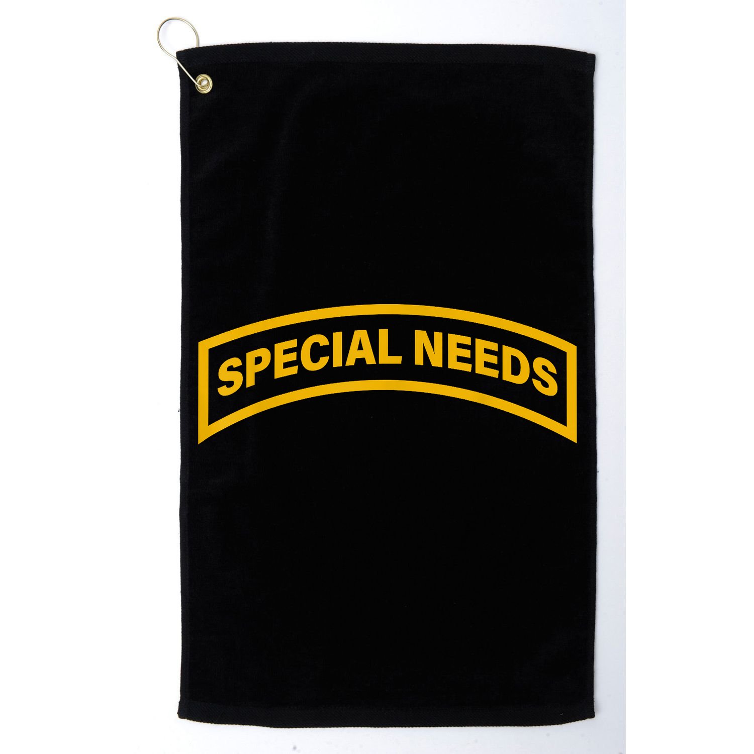 Special Needs Tab Golf Towel