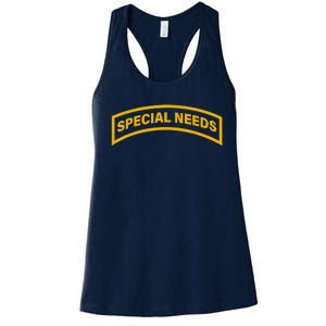 Special Needs Tab Women's Racerback Tank