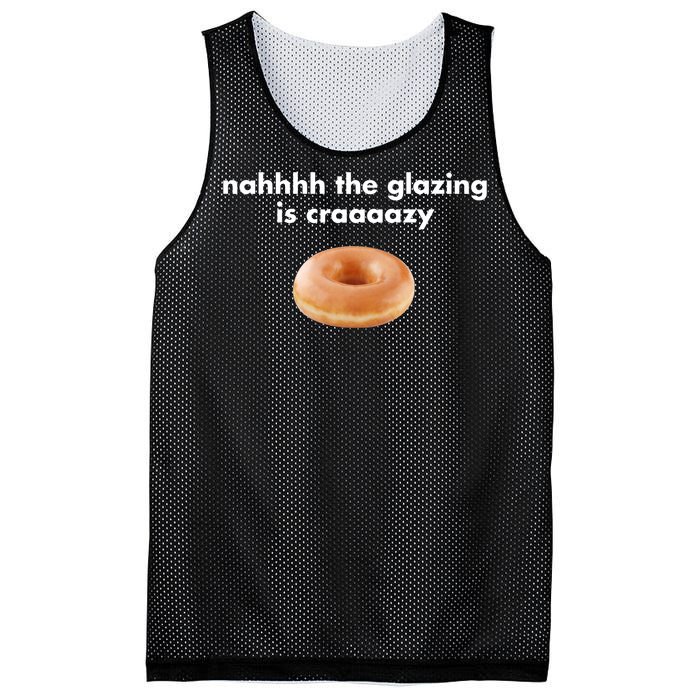 Shopillegalshirts Nah The Glazing Is Crazy Mesh Reversible Basketball Jersey Tank