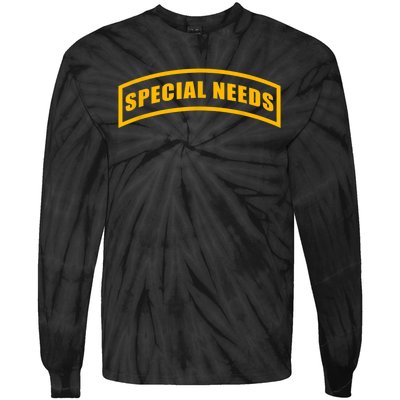 Special Needs Tab Tie-Dye Long Sleeve Shirt