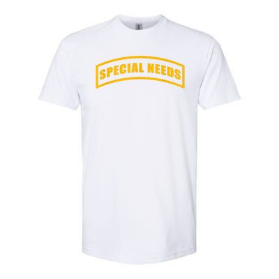 Special Needs Tab Softstyle CVC T-Shirt