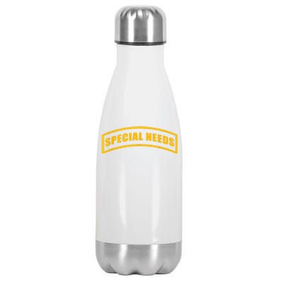 Special Needs Tab Stainless Steel Insulated Water Bottle