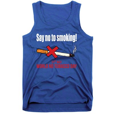 Say No To Smoking Gift Tank Top