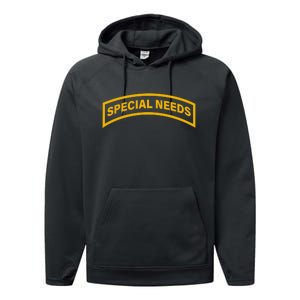 Special Needs Tab Performance Fleece Hoodie