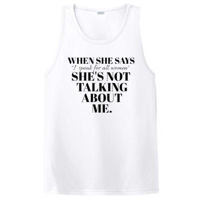 SheS Not Talking About Me PosiCharge Competitor Tank