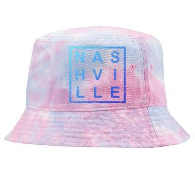 Stylish Nashville Tennessee Tn Gift Tie-Dyed Bucket Hat