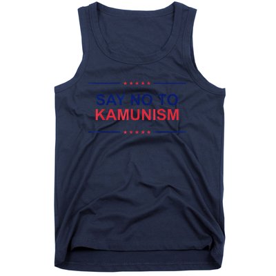 Say No To Kamunism 2024 Elections Trump President Republican Tank Top