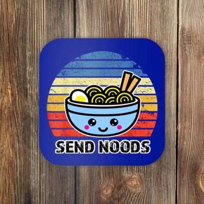 Send Noods Tee Funny Great Ra Noodle Bowl Gift Coaster