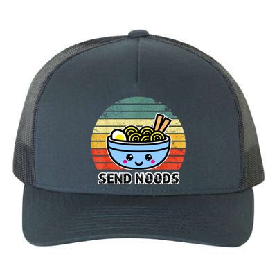 Send Noods Tee Funny Great Ra Noodle Bowl Gift Yupoong Adult 5-Panel Trucker Hat