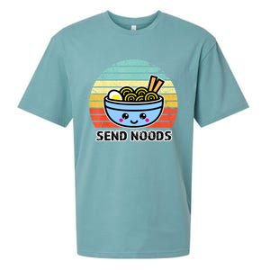 Send Noods Tee Funny Great Ra Noodle Bowl Gift Sueded Cloud Jersey T-Shirt