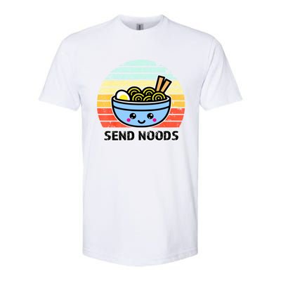 Send Noods Tee Funny Great Ra Noodle Bowl Gift Softstyle® CVC T-Shirt