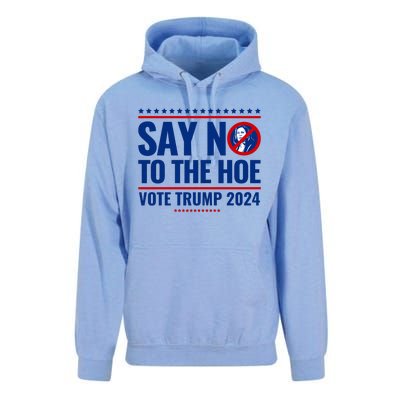 Say No To The Hoe Vote Trump 2024 Unisex Surf Hoodie