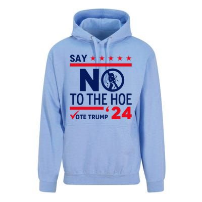 Say No The Hoe Vote Trump 2024 Unisex Surf Hoodie