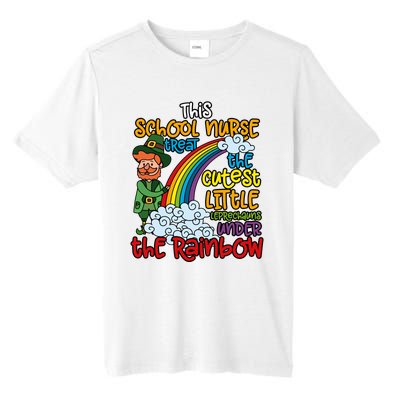 School Nurse Treat The Cutest Little Leprechauns Patricks Tall Fusion ChromaSoft Performance T-Shirt