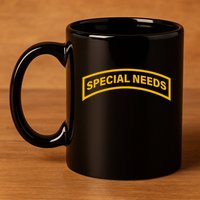 Special Needs Tab 11oz C Handle Ceramic Mug