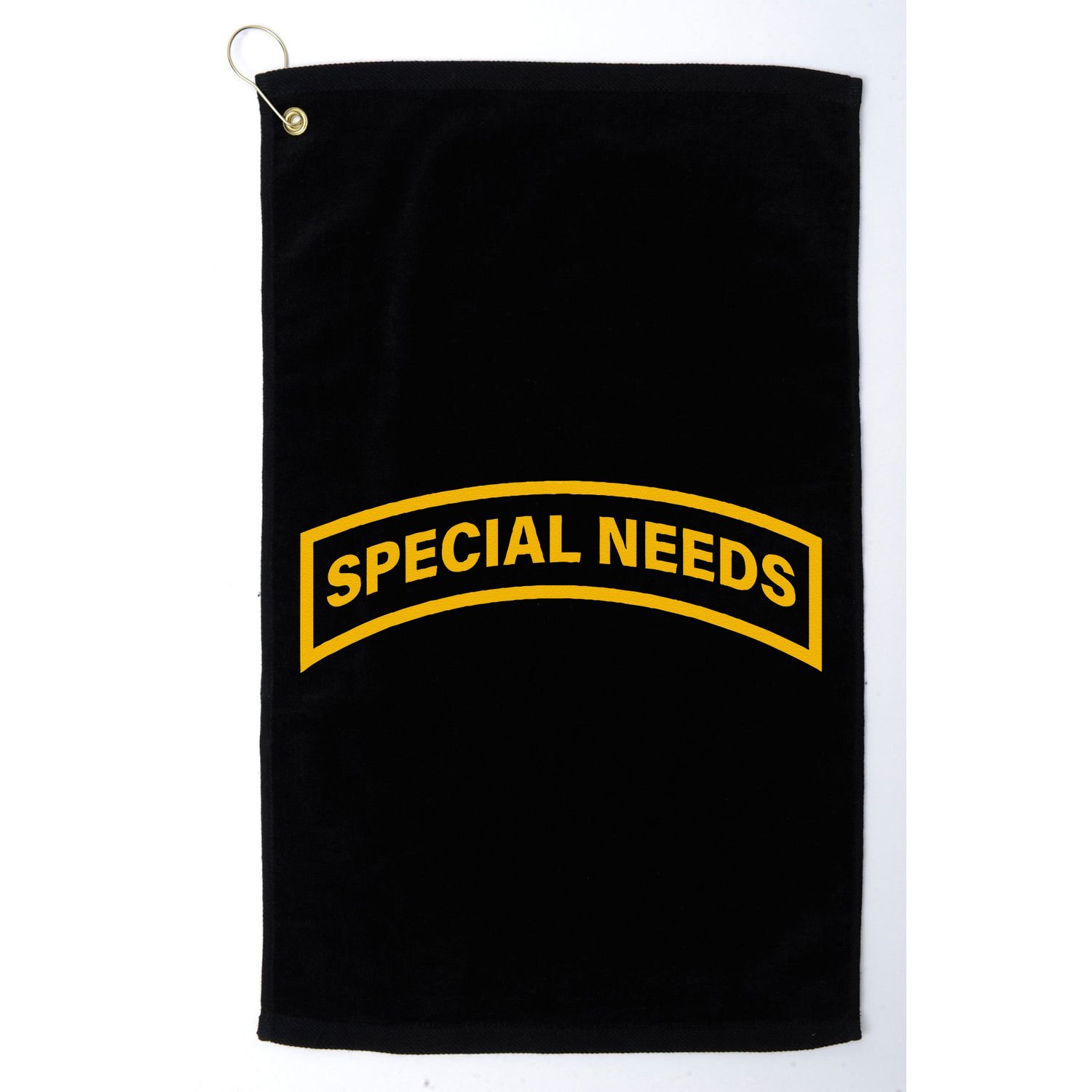 Special Needs Tab Golf Towel