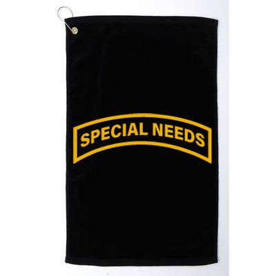 Special Needs Tab Platinum Collection Golf Towel