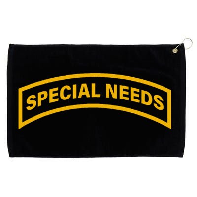 Special Needs Tab Grommeted Golf Towel