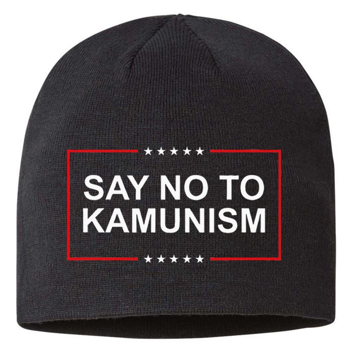 Say No To Kamunism Sustainable Beanie