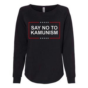 Say No To Kamunism Womens California Wash Sweatshirt