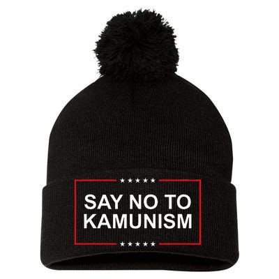 Say No To Kamunism Pom Pom 12in Knit Beanie