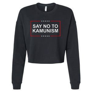 Say No To Kamunism Cropped Pullover Crew