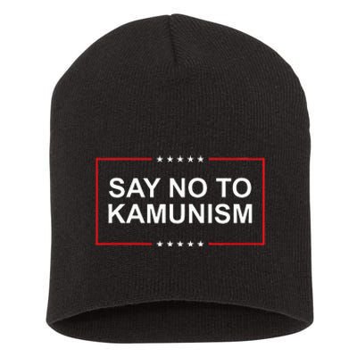 Say No To Kamunism Short Acrylic Beanie