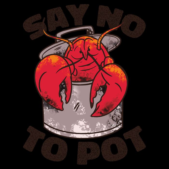 Say No To Pot Funny 16 in Basic Backpack