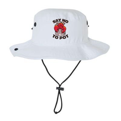 Say No To Pot Funny Bucket Hat