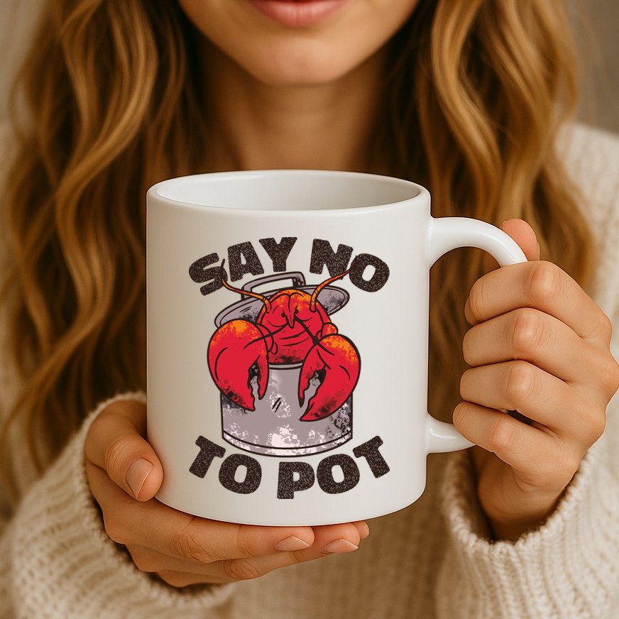 Say No To Pot Funny Mug